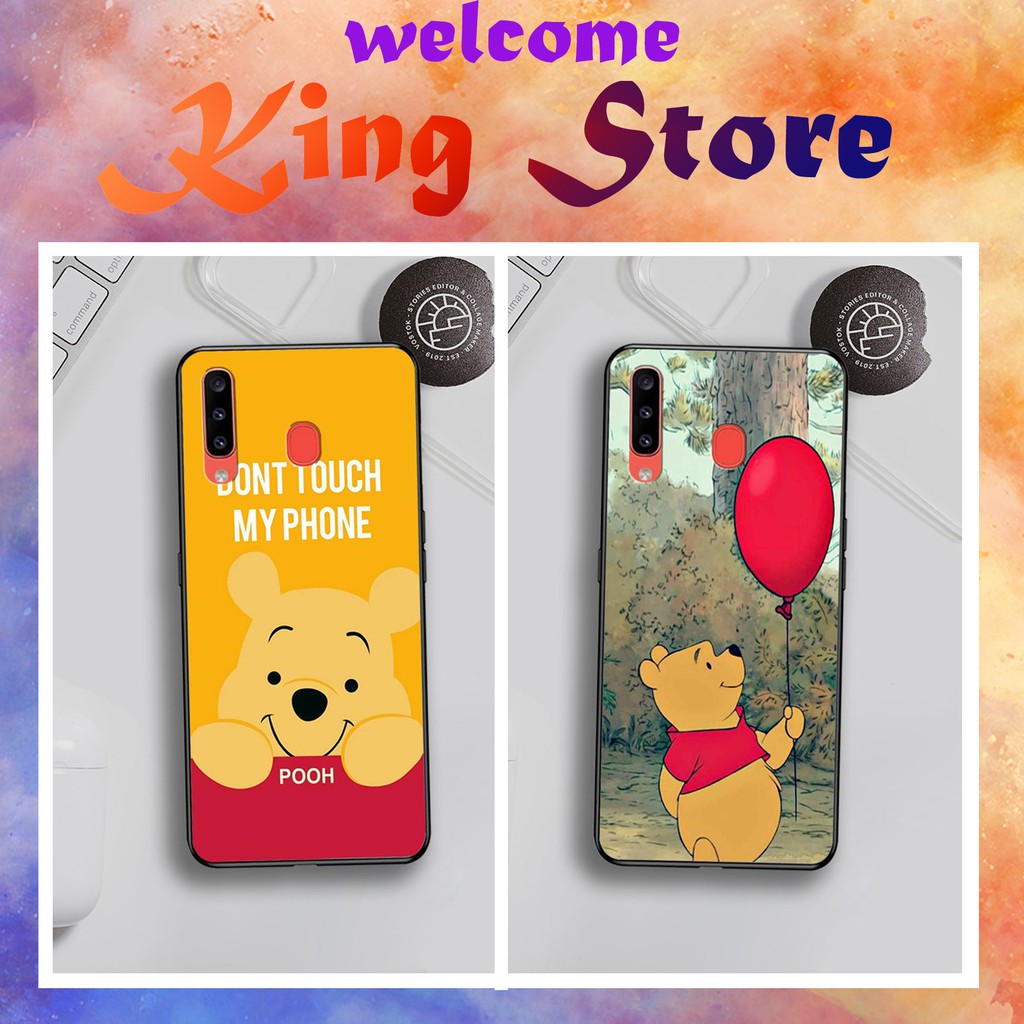 Ốp lưng Samsung A10S/A20S/A30S/A50S/A70S  in hình chú Gấu Pooh đẹp, độc, lạ_KINGSTORE.HN_Ốp SS A10S/A20S/A30S/A50S/A70S