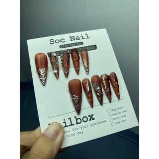 Móng úp ( nail box ) cá tính đẹp độc lạ