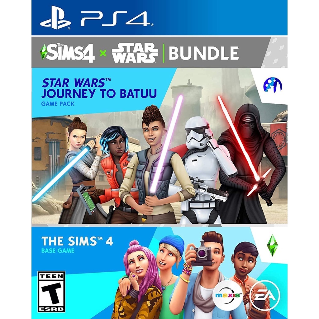 [US] Đĩa game The Sims 4 Star Wars Journey to Batuu Bundle - PS4