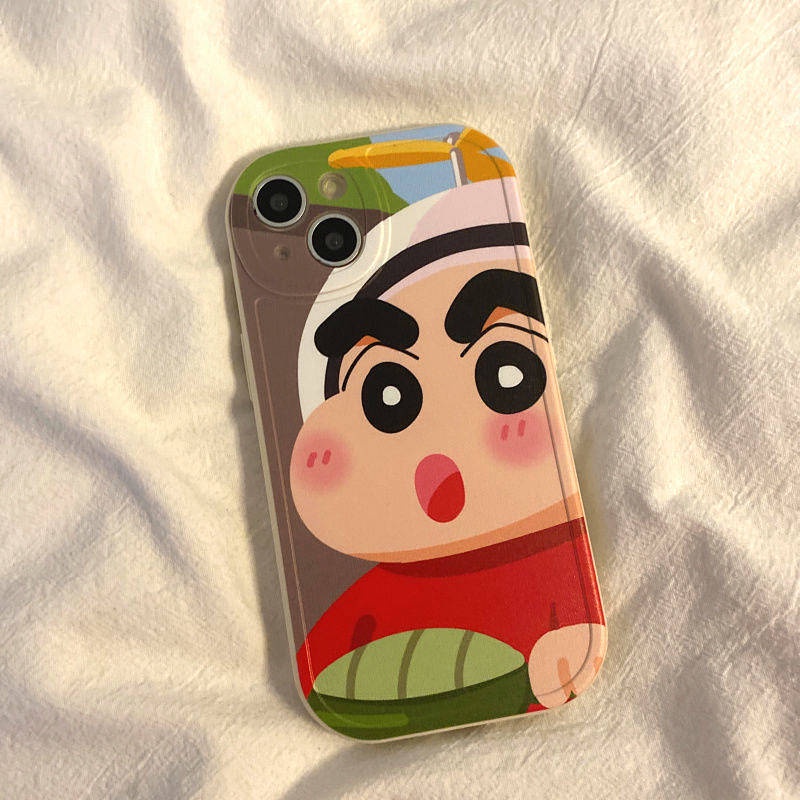 Ốp điện thoại dẻo hoạt hình siêu đáng yêu bảo vệ toàn diện thích hợp cho iPhone 14/13 Pro 12/ 11 XS/ Max 7/ 8 Plus OHWJ