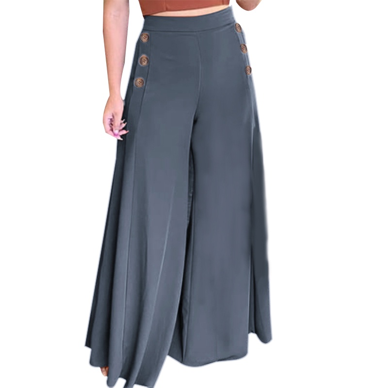 Zanzea Quần Dài Ống Rộng Thời Trang Nữ Tính