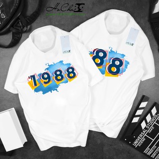 Áo thun Năm Sinh 1988 Mẫu Mới Ảnh Thật - Vải Dày Đẹp - May Dây Cổ Hàng Xuất Khẩu
