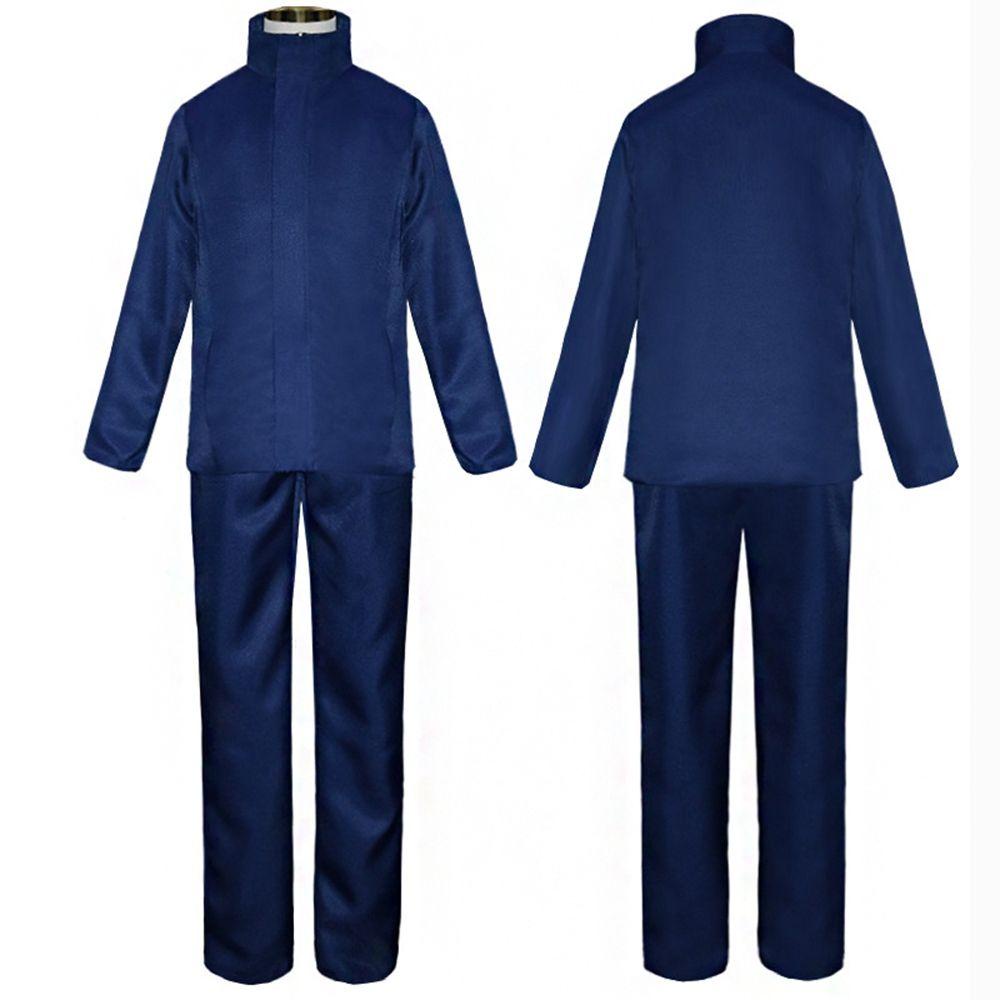 Bộ Đồng Phục Hóa Trang Zenin Maki Màu Xanh Dương Cho Nam