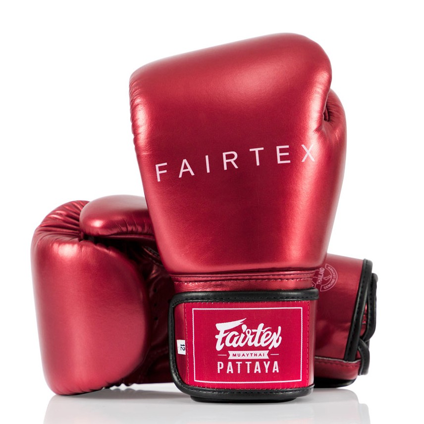 Găng tay boxing Fairtex BGV22 Metallic - Red