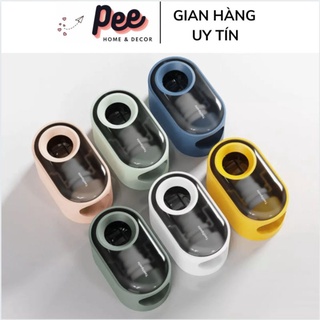 Dụng cụ lấy kem đánh răng ,kệ treo tường nhà tắm lấy kem tự động thông minh - peehomedecor