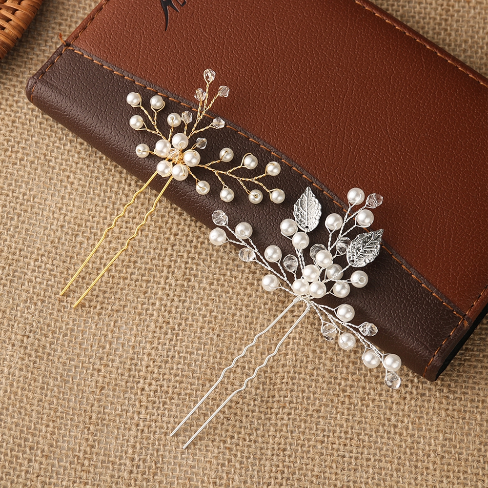 Kẹp Tóc Hoa Hồng Đính