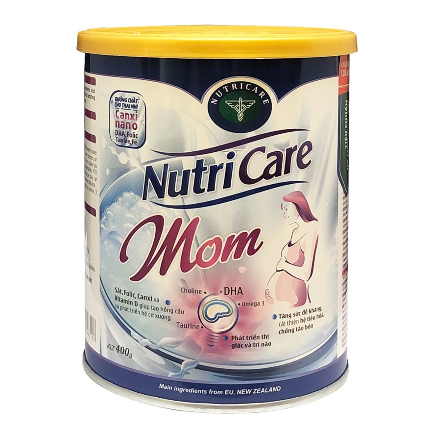 Sữa bột Nutricare Mom Mới cho mẹ bầu & cho con bú (900g)