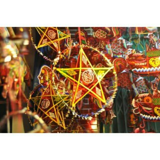 10 lồng đèn ông sao kích thước lớn đường kính 50cm,va 40cm