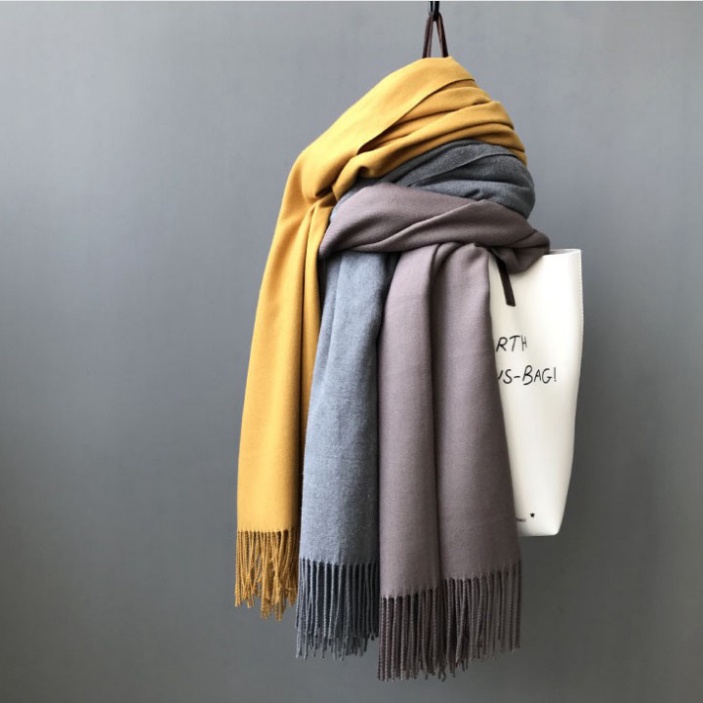 Khăng Choàng Cổ - Khăn Dạ Len Quàng Cổ Nam Nữ Cao Cấp Nhiều Màu Khăn Cashmere