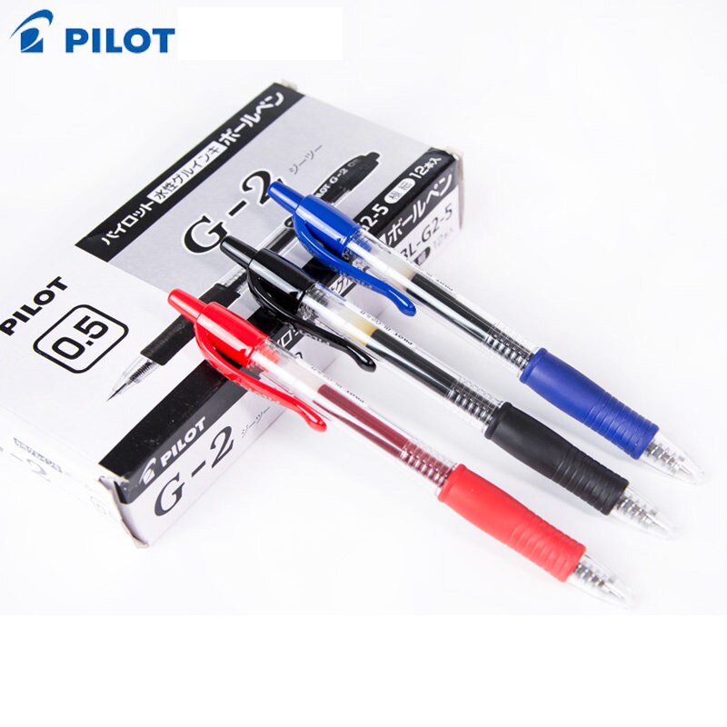 Bút Gel Pilot G-2 Mực Xanh 0.5 BL-G2-5-L