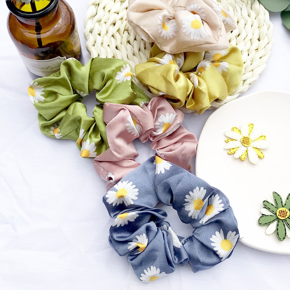 [ Mua kèm deal sốc ] Dây buộc tóc Scrunchie LỤA nhiều màu đẹp