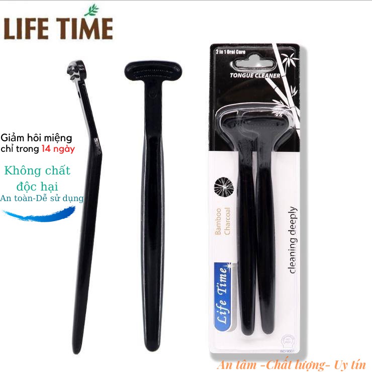 Dụng cụ cạo lưỡi CAO CẤP LifeTime Tongue Care