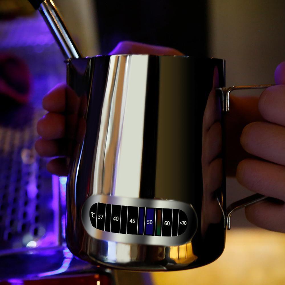 Cốc Hấp Sữa Tạo Bọt Có Màn Hình Hiển Thị Nhiệt Độ