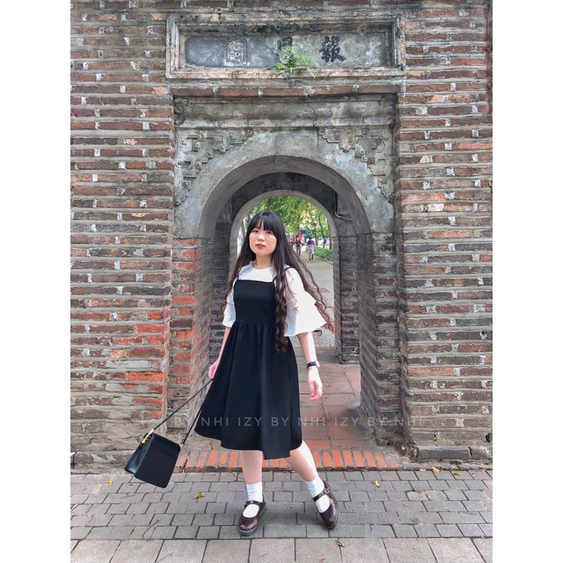 [Mã SKAMA06 giảm 8% tối đa 50K đơn 250K] VÁY ĐẦM YẾM LIỀN TAY CÁCH ĐIỆU - ĐẦM YẾM BIGSIZE DREAMY DRESS - IZYBYNHI | BigBuy360 - bigbuy360.vn