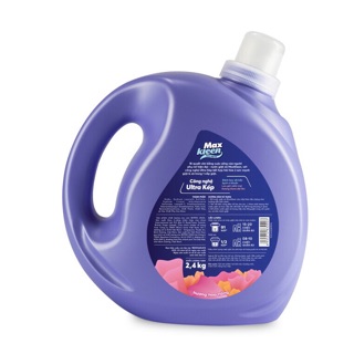 Nước Giặt Xả MaxKleen Hương Hoa Nắng 2,4kg thơm hương bền lâu, chuyên dụng cho cửa trước