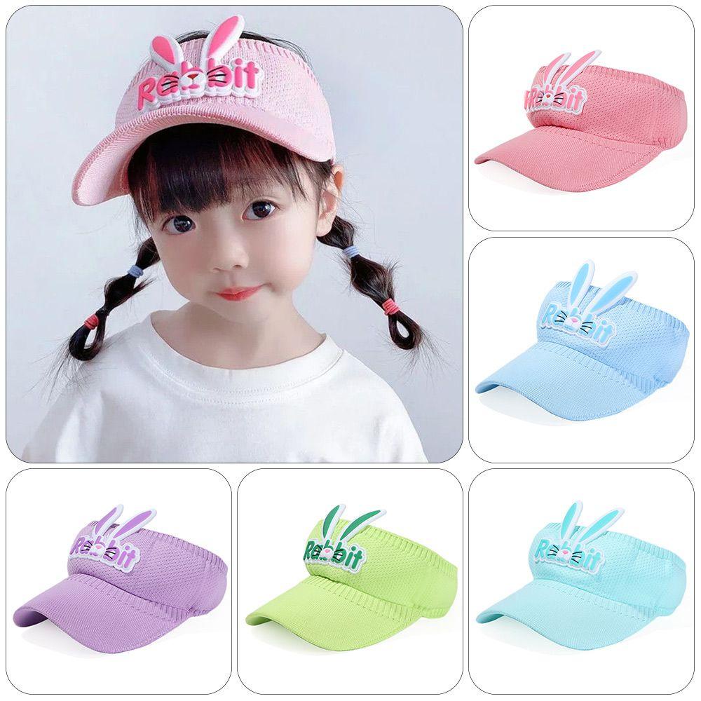 Mũ Chống Nắng Đi Biển In Hình Thỏ Dễ Thương Cho Bé