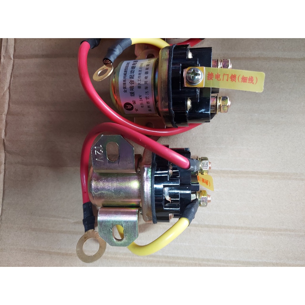 Rơ le phụ đề điện  12v, 24v hàng đẹp