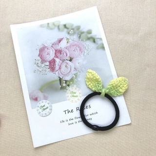 Buộc tóc tai thỏ bằng len🐰🐰🐰