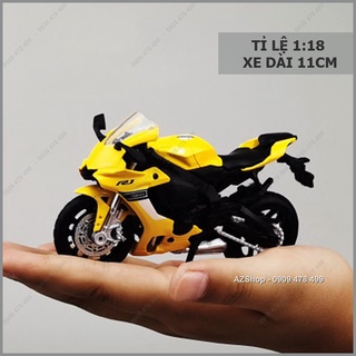 Xe Mô Hình Moto Yamaha YZF-R1 Tỉ Lệ 1:18