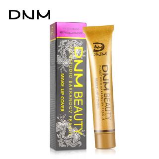 DNM nhỏ ống vàng Kem che khuyết điểm in sẹo hình xăm sẹo mắt đen tàn nhang phấn nền dạng lỏng viền 14 màu tùy chọn