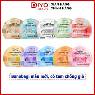 Mặt nạ Banobagi Stem Cell Vitamin Mask Whitening, mặt nạ tế bào gốc mẫu mới Hàn Quốc