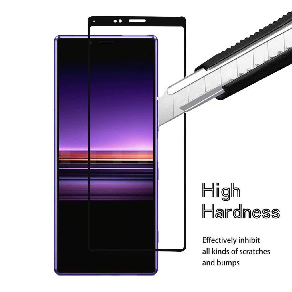 Set 2 kính cường lực bảo vệ màn hình cho Sony Xperia 1 10 Plus