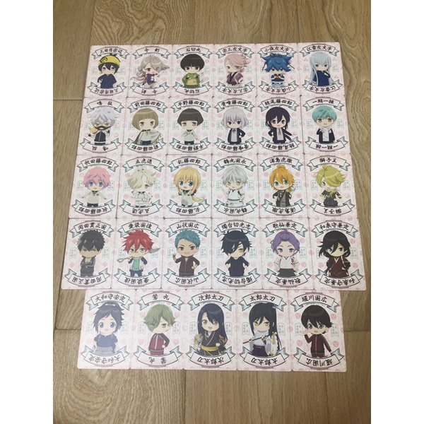Cạc, Card bo góc ngẫu nhiên Touken Ranbu Set 3