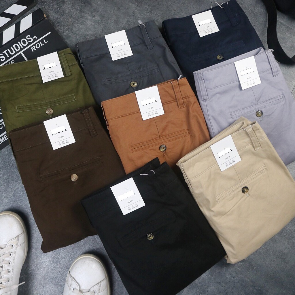 QUẦN KAKI CHINOS FORM SLIM SS2020