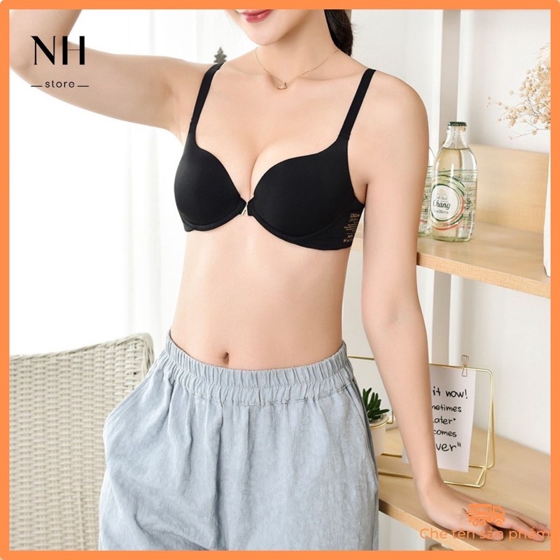 Áo Lót Nữ CXG A17 Siêu Đẩy Ngực, Mút Kép Trơn Có Gọng Nâng 4cm