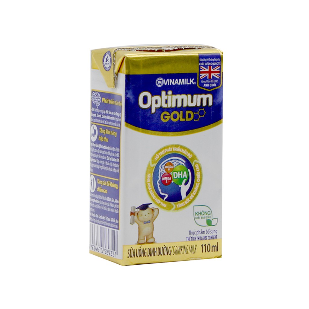 COMBO 6 Lốc sữa Optimum Gold 110ml