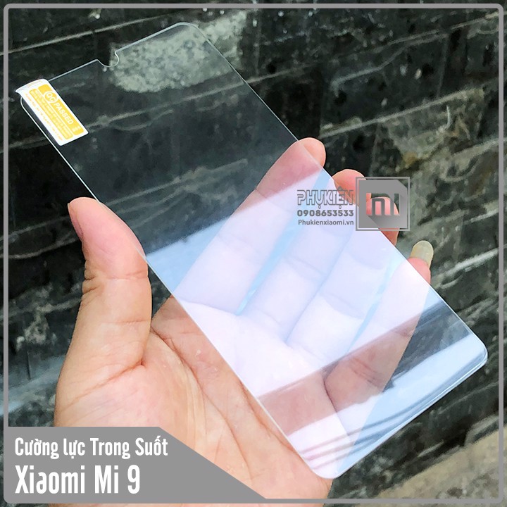 Kính cường lực Xiaomi Mi 9 / Mi 9 Lite / Mi CC9 - Trong Suốt