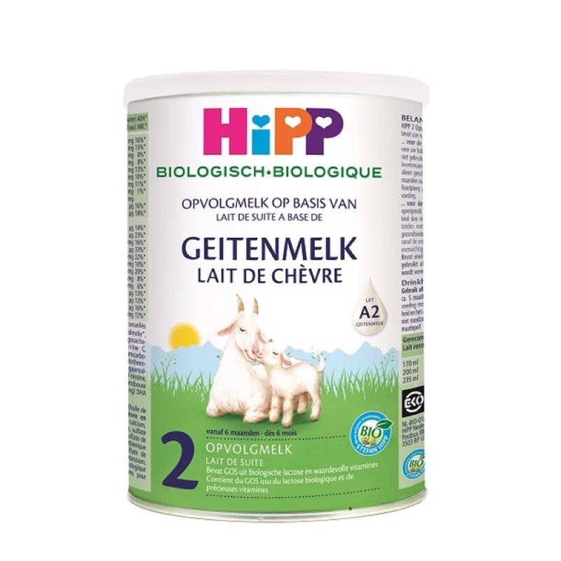 Sữa dê HiPP Organic 2 400g