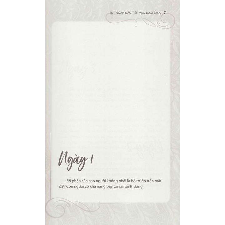Sách - Suy Ngẫm Đầu Tiên Vào Buổi Sáng - 365 Khoảnh Khắc Thăng Hoa Cho Ngày Mới Tỉnh Thức