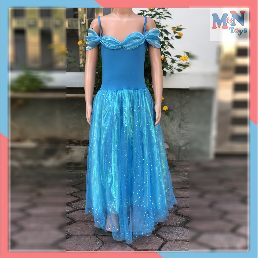 Váy Đầm Công Chúa Lọ Lem Cinderella hóa trang Halloween cho bé gái
