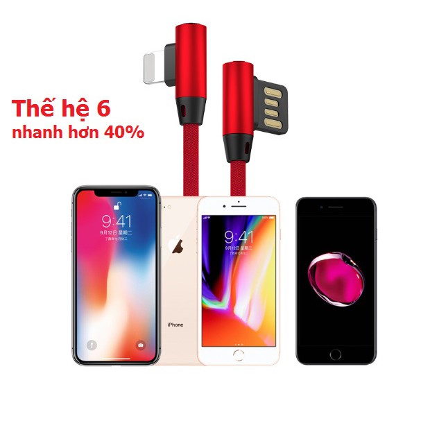 Cáp sạc nhanh SUPER CABLE cho Iphone siêu bền