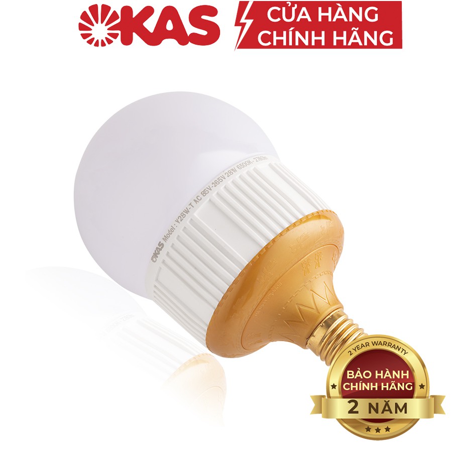 Bóng trống đồng OKAS V28W-T công suất cao- Ánh sáng trắng