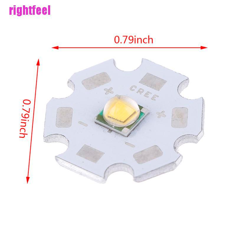 Rightfeel CREE XML2 XM-L2 10W White red green blue yellow High Power LED chip+16/20mm PCB