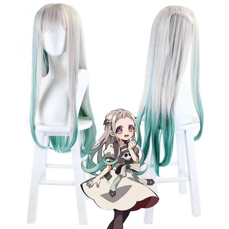 Anime Toilet-bound Jibaku Shounen Hanako-kun Cosplay wigs Hanako kun Nene Yashiro Synthetic Hair Wig
