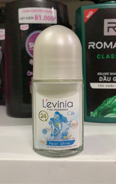 Lăn Khử Mùi Trắng Da L’evinia 50g