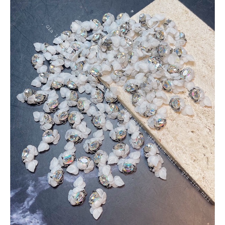 Hoa bột nail | hoa charm