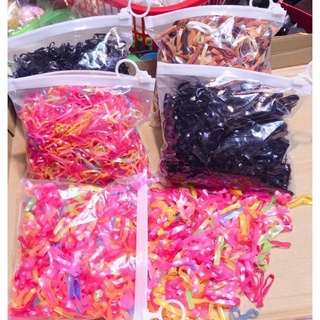 Set 1000 chun buộc tóc [GIÁ HUỶ DIỆT] siêu bền siêu chắc dùng cả năm không hết