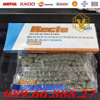 Sên đen Recto 428SB-124L, sên 9 ly màu đen, malaysia