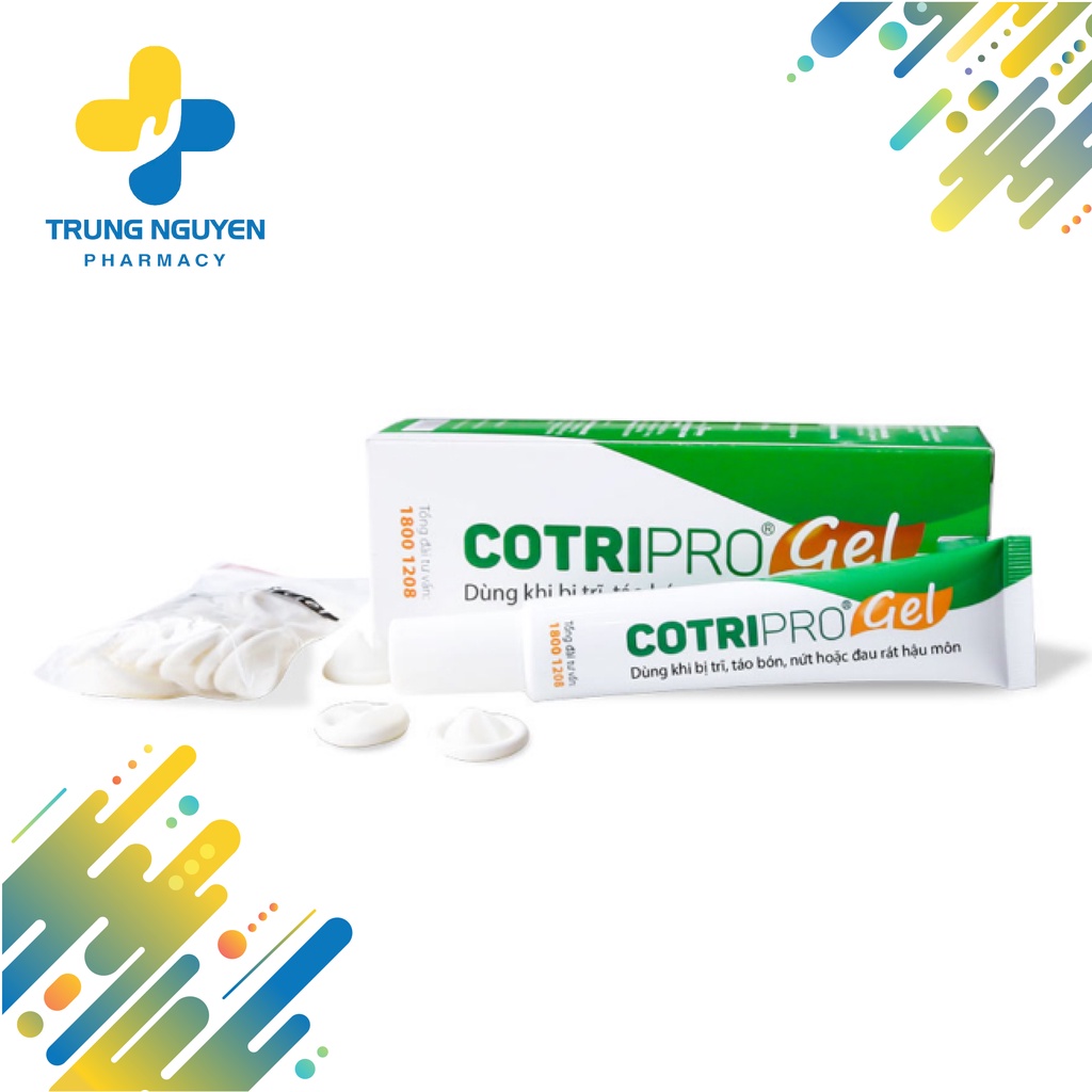 Gel bôi trĩ Cotripro (Tuýp 25g)