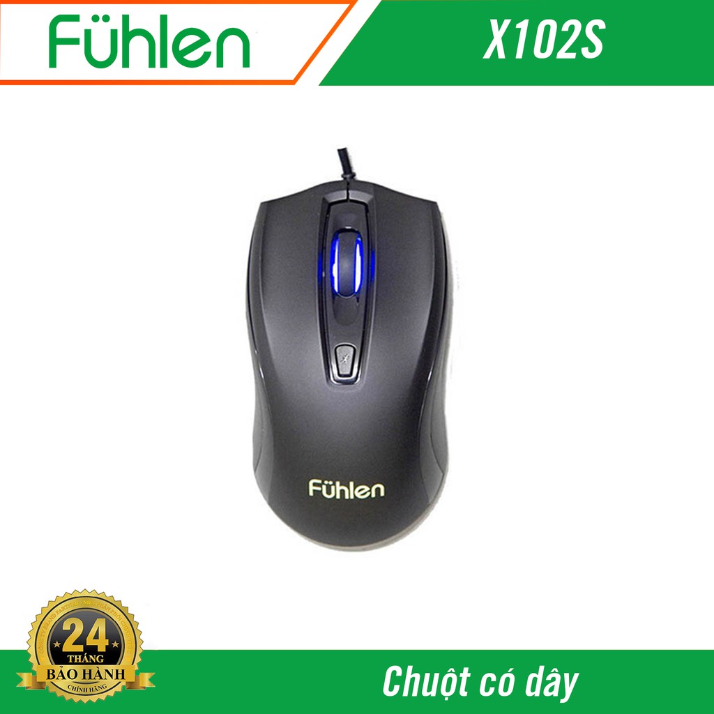Chuột máy tính có dây gaming Fuhlen X102S chính hãng Fuhlen - Hàng chính hãng 2 năm bảo hành