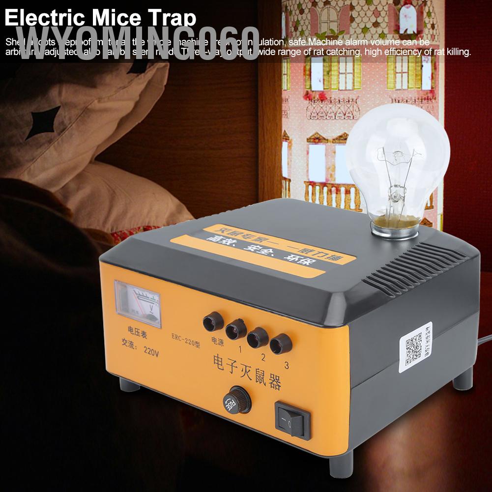 Điện tử áp cao Chuột Giết người gặm nhấm Tỷ lệ bắt chuột cao tới 98%【wyoming060】