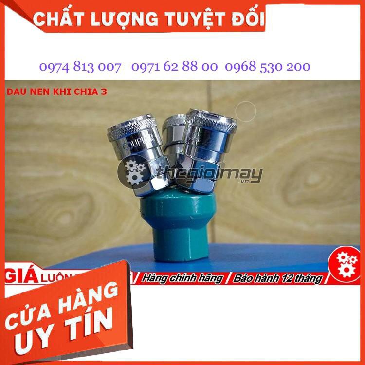 Đầu chia 3 máy nén khí GIÁ CỰC SHOK