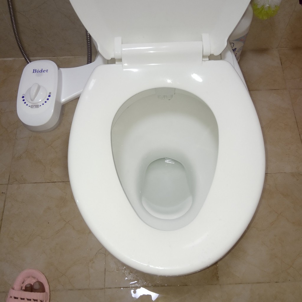 (Hai vòi phun) Thiết bị vệ sinh thông minh Bidet công nghệ Hàn Quốc, vòi xịt rửa vệ sinh thông minh Bidet