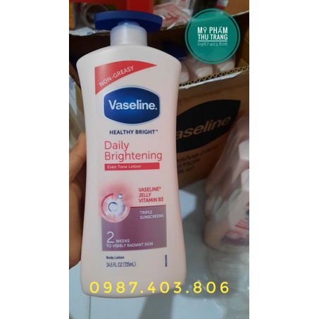 Dưỡng thể vaseline 725ml