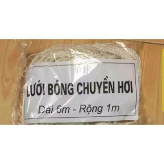 Lưới bóng chuyền hơi dài 6m rộng 1m