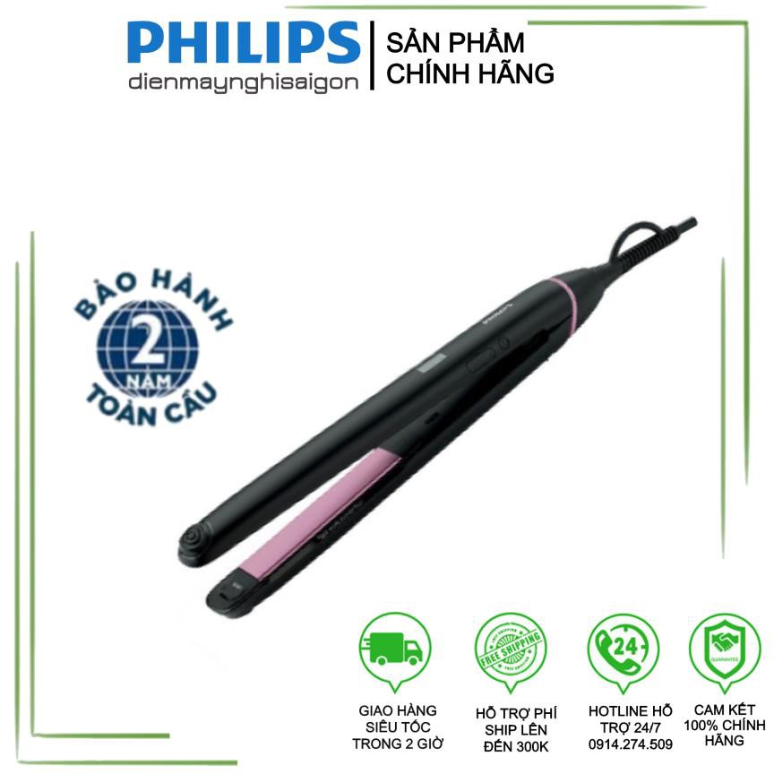 [Chính hãng - Bảo hành 2 năm] Máy Tạo Kiểu Tóc Philips BHS675 Công Suất 53W Mức Nhiệt 230 Độ